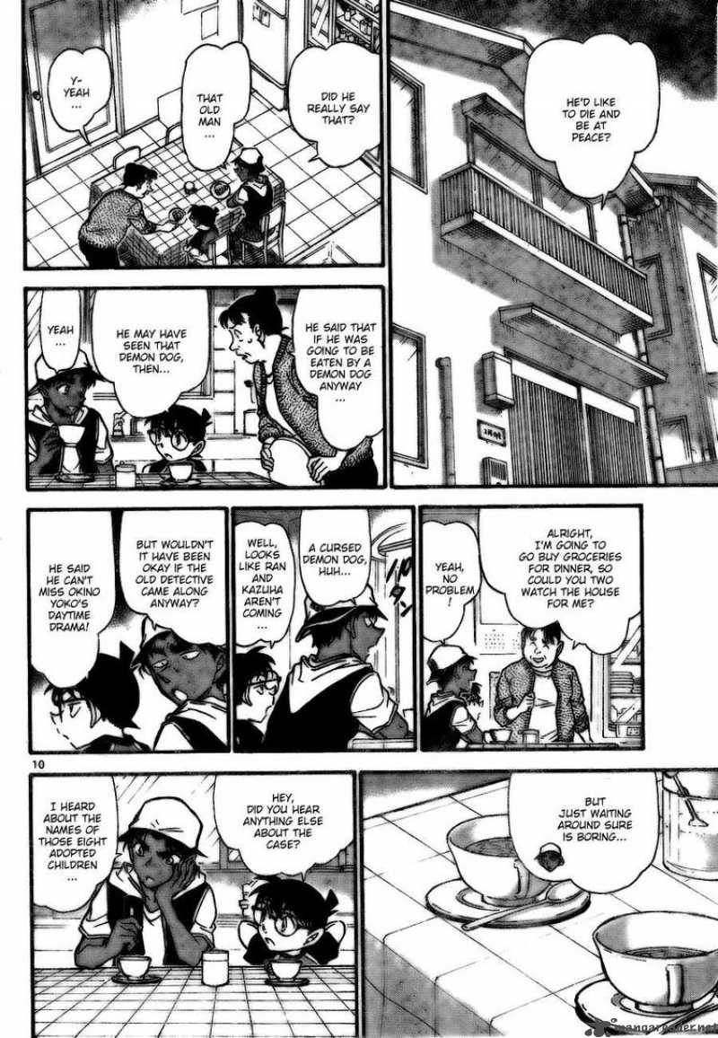 Read Detective Conan Chapter 734 Demon Dog - Page 10 For Free In The Highest Quality