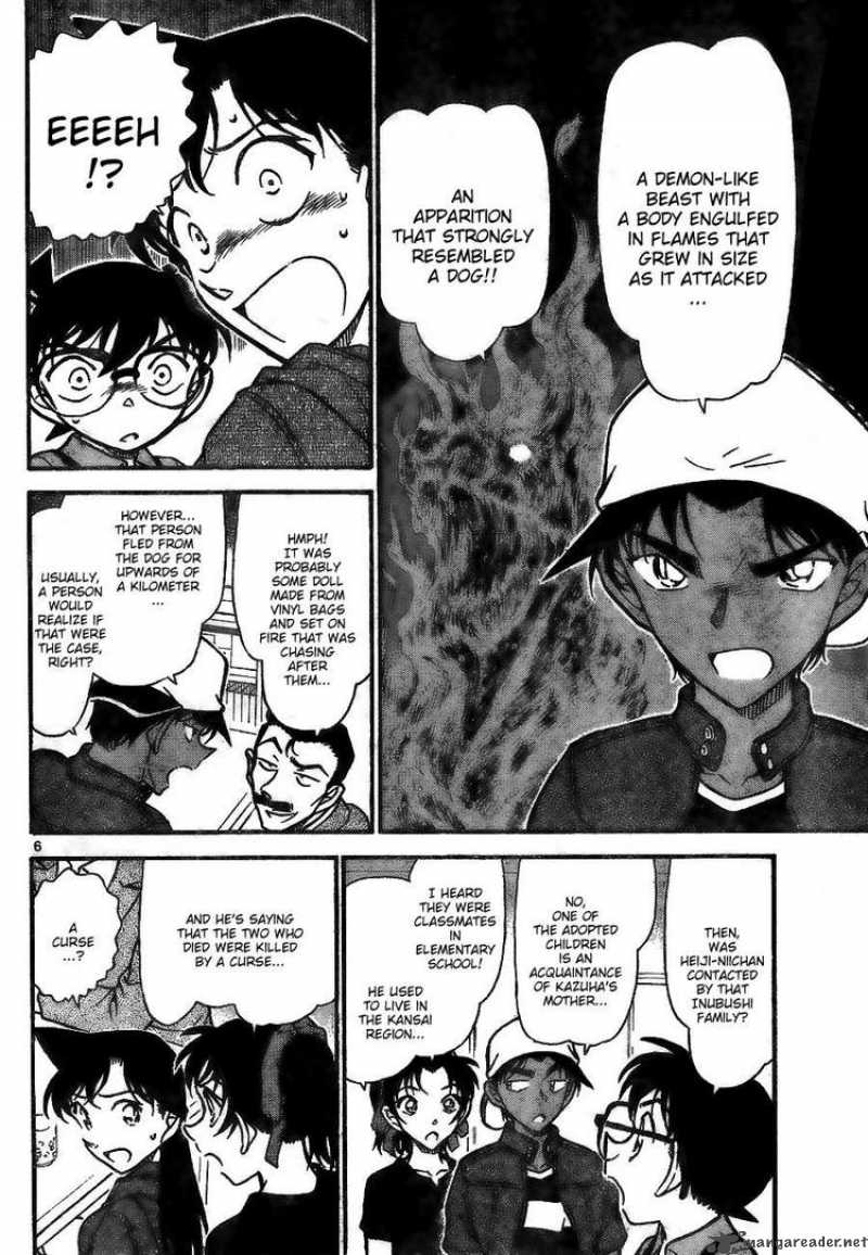 Read Detective Conan Chapter 734 Demon Dog - Page 6 For Free In The Highest Quality