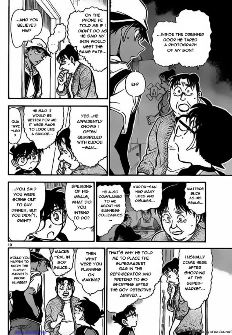 Read Detective Conan Chapter 735 Avenging Ghost - Page 10 For Free In The Highest Quality