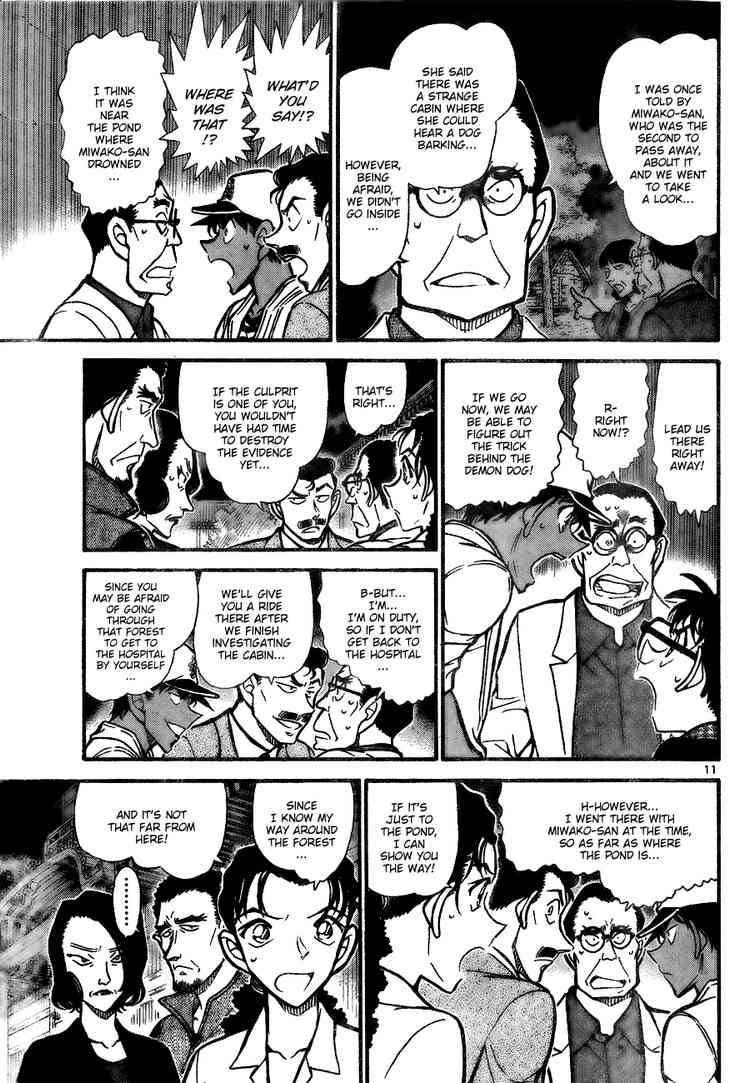 Read Detective Conan Chapter 738 Footprints - Page 11 For Free In The Highest Quality