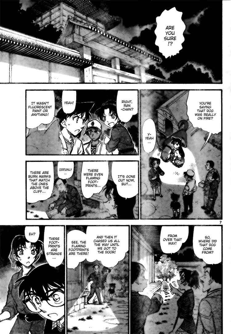 Read Detective Conan Chapter 738 Footprints - Page 7 For Free In The Highest Quality