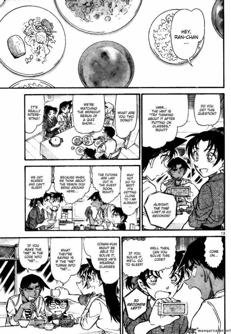 Read Detective Conan Chapter 739 Princess - Page 13 For Free In The Highest Quality