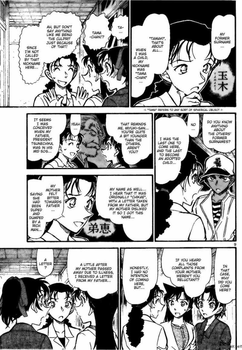 Read Detective Conan Chapter 739 Princess - Page 9 For Free In The Highest Quality