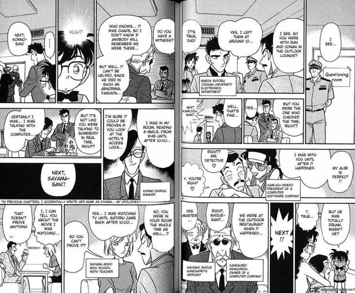 Read Detective Conan Chapter 74 Under the Mask - Page 8 For Free In The Highest Quality