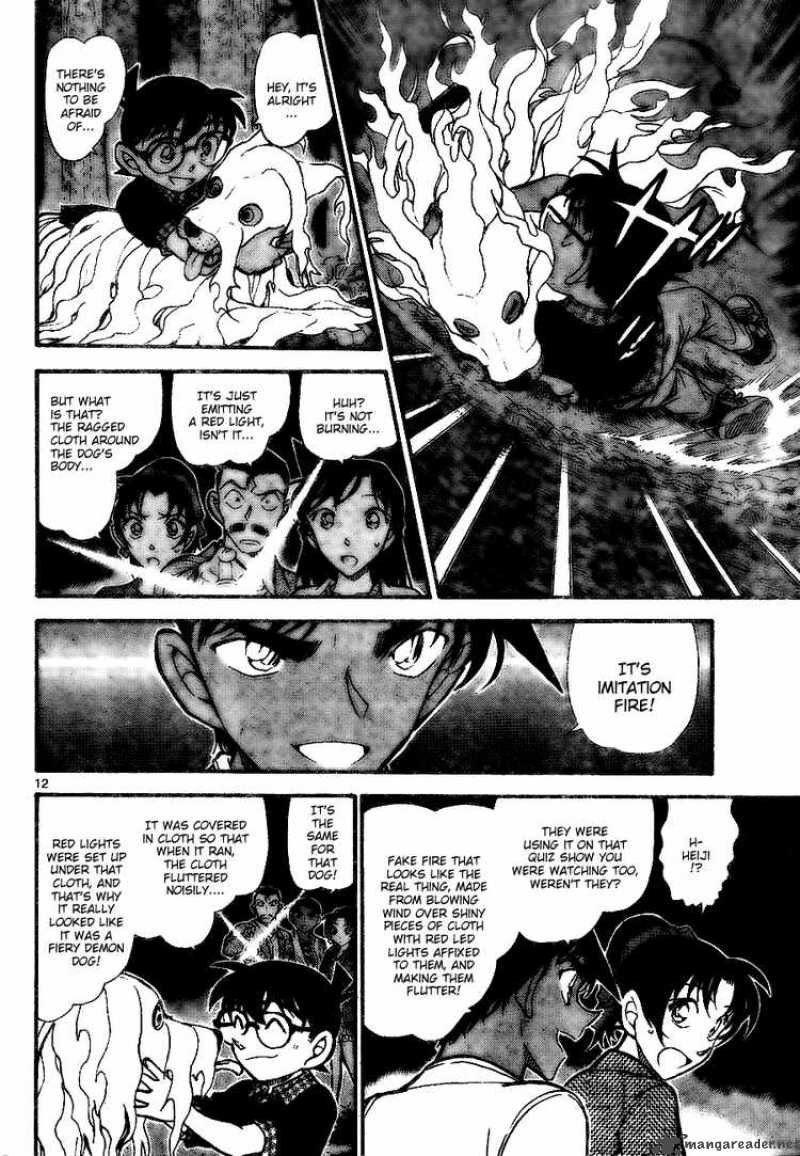 Read Detective Conan Chapter 740 The Eight Virtues - Page 12 For Free In The Highest Quality