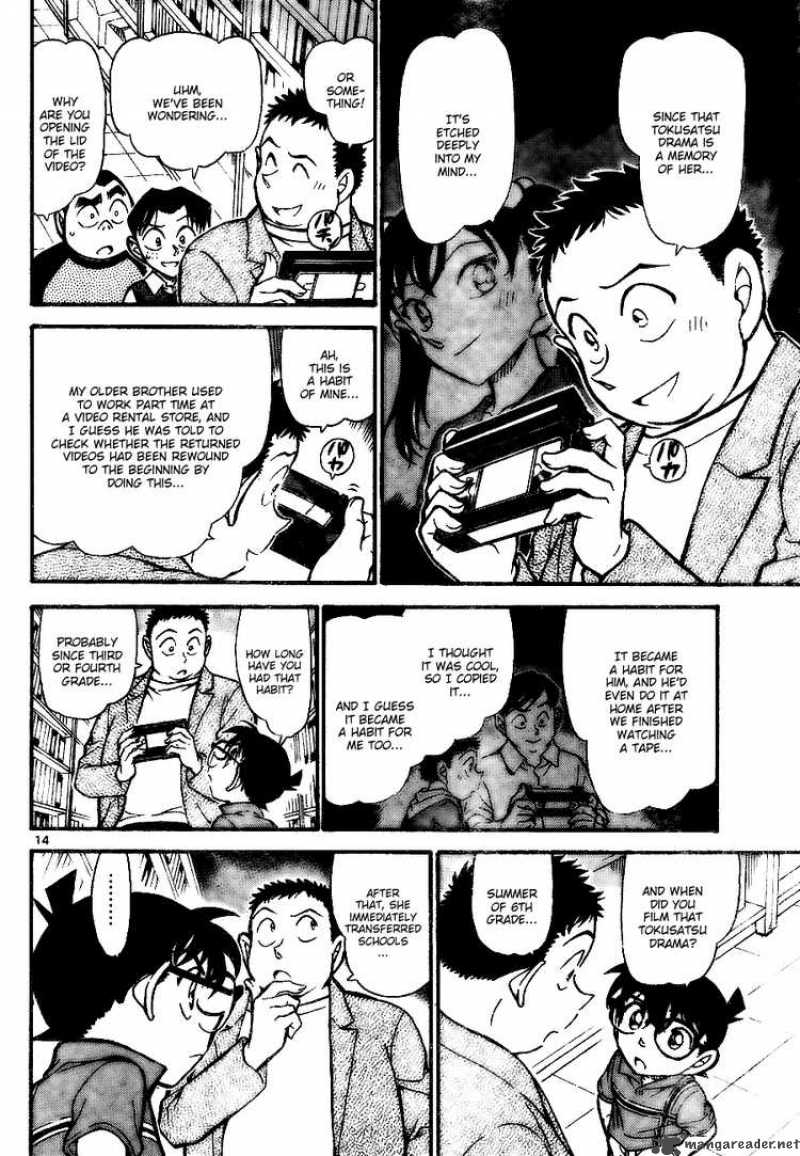 Read Detective Conan Chapter 741 VHS of Memories - Page 14 For Free In The Highest Quality