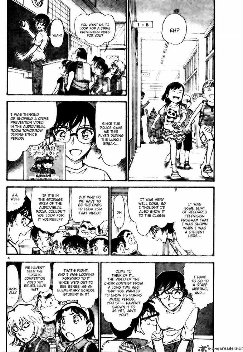 Read Detective Conan Chapter 741 VHS of Memories - Page 4 For Free In The Highest Quality