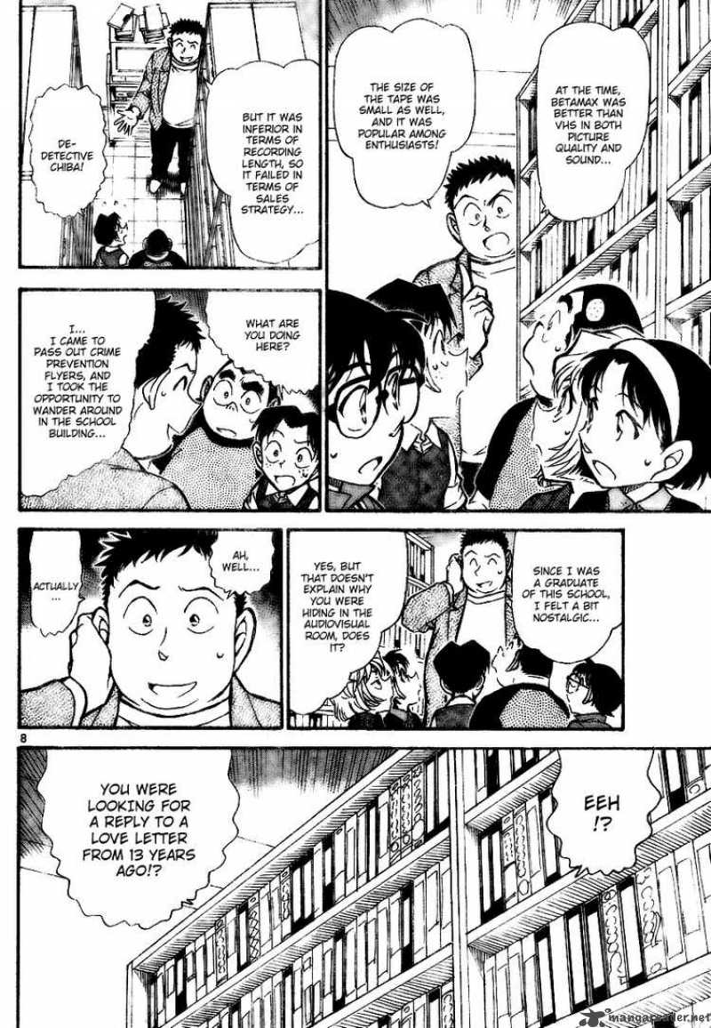 Read Detective Conan Chapter 741 VHS of Memories - Page 8 For Free In The Highest Quality