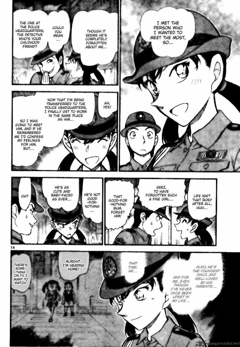 Read Detective Conan Chapter 742 Love Transcending 13 Years - Page 14 For Free In The Highest Quality