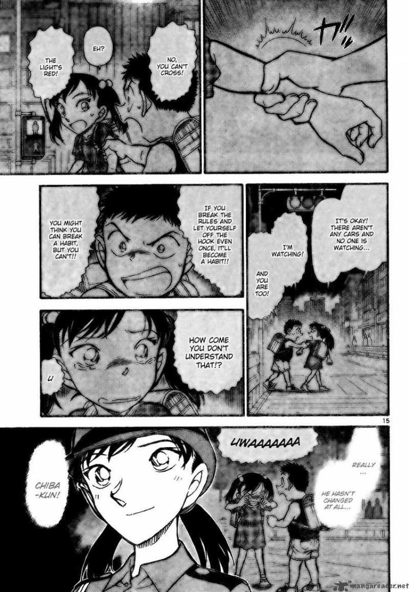 Read Detective Conan Chapter 742 Love Transcending 13 Years - Page 15 For Free In The Highest Quality