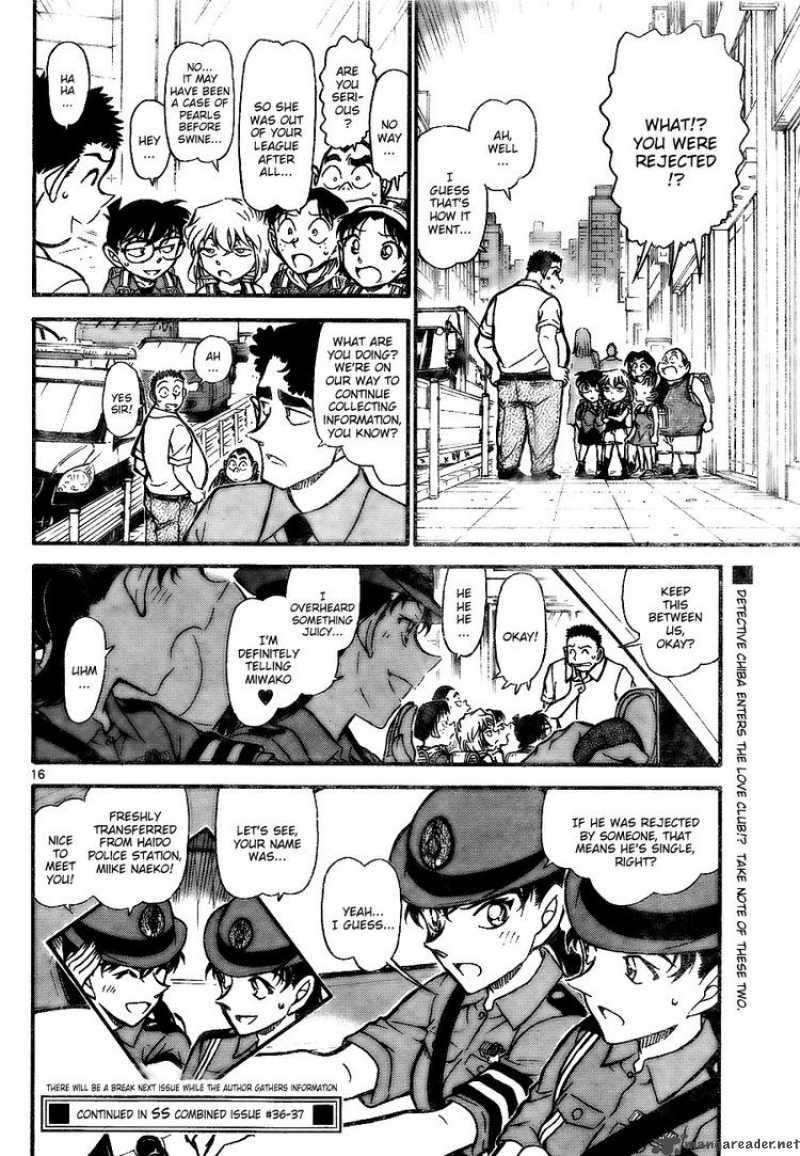 Read Detective Conan Chapter 742 Love Transcending 13 Years - Page 16 For Free In The Highest Quality