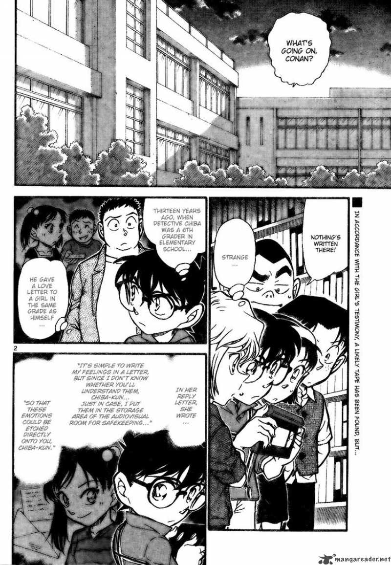 Read Detective Conan Chapter 742 Love Transcending 13 Years - Page 2 For Free In The Highest Quality