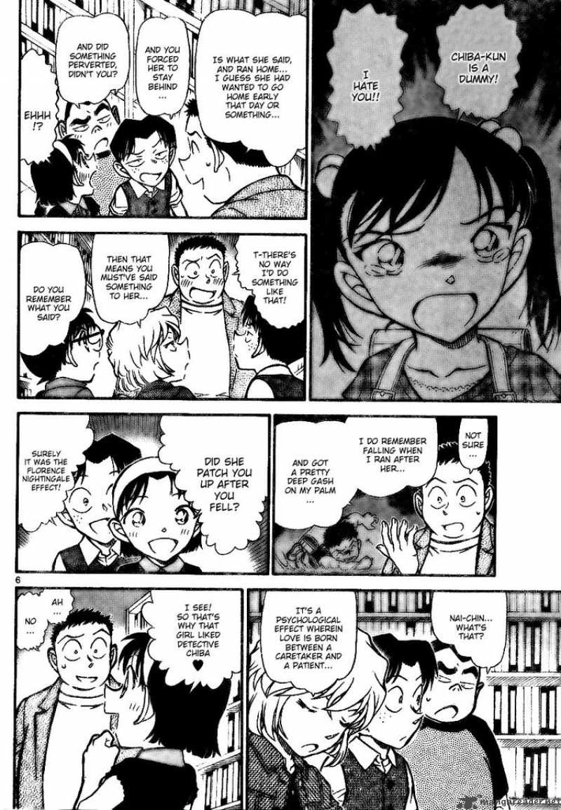 Read Detective Conan Chapter 742 Love Transcending 13 Years - Page 6 For Free In The Highest Quality
