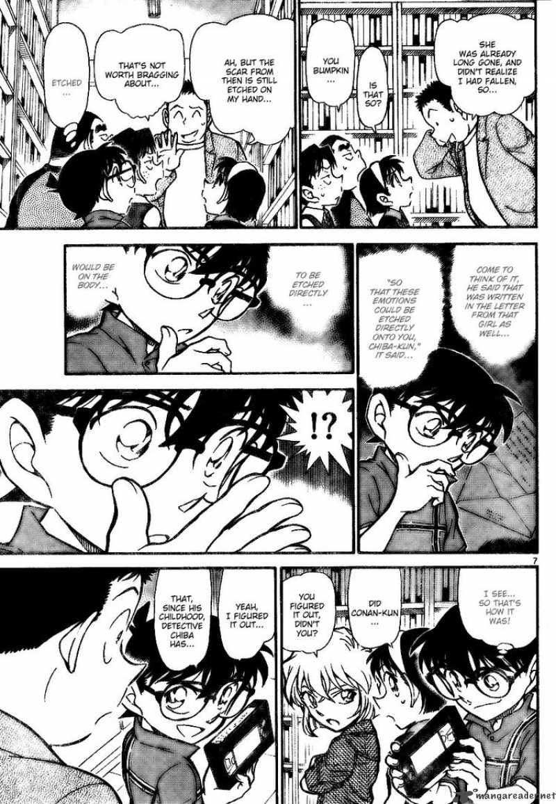 Read Detective Conan Chapter 742 Love Transcending 13 Years - Page 7 For Free In The Highest Quality
