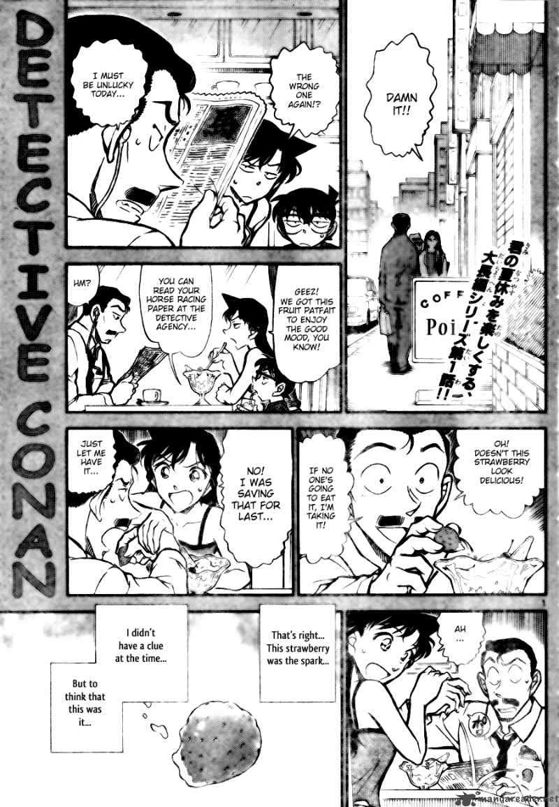 Read Detective Conan Chapter 743 Great Detective Holmes Apprentice - Page 1 For Free In The Highest Quality