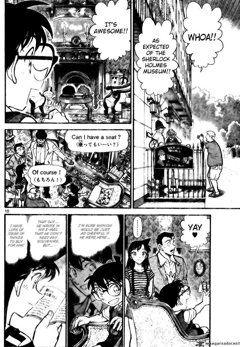 Read Detective Conan Chapter 743 Great Detective Holmes Apprentice - Page 10 For Free In The Highest Quality