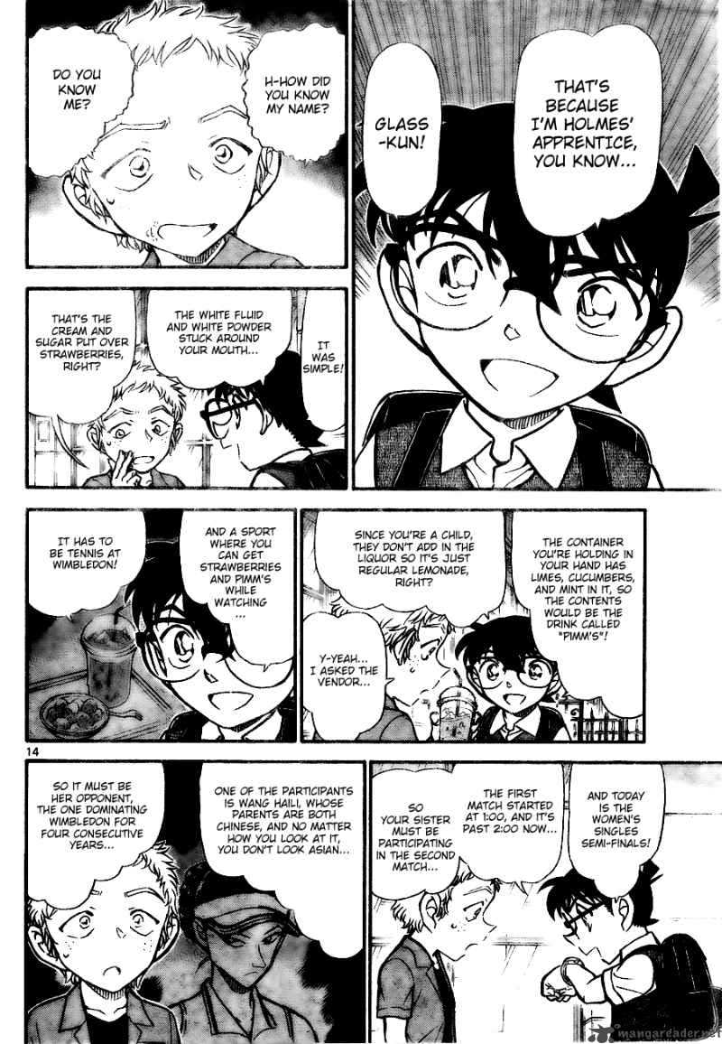 Read Detective Conan Chapter 743 Great Detective Holmes Apprentice - Page 14 For Free In The Highest Quality
