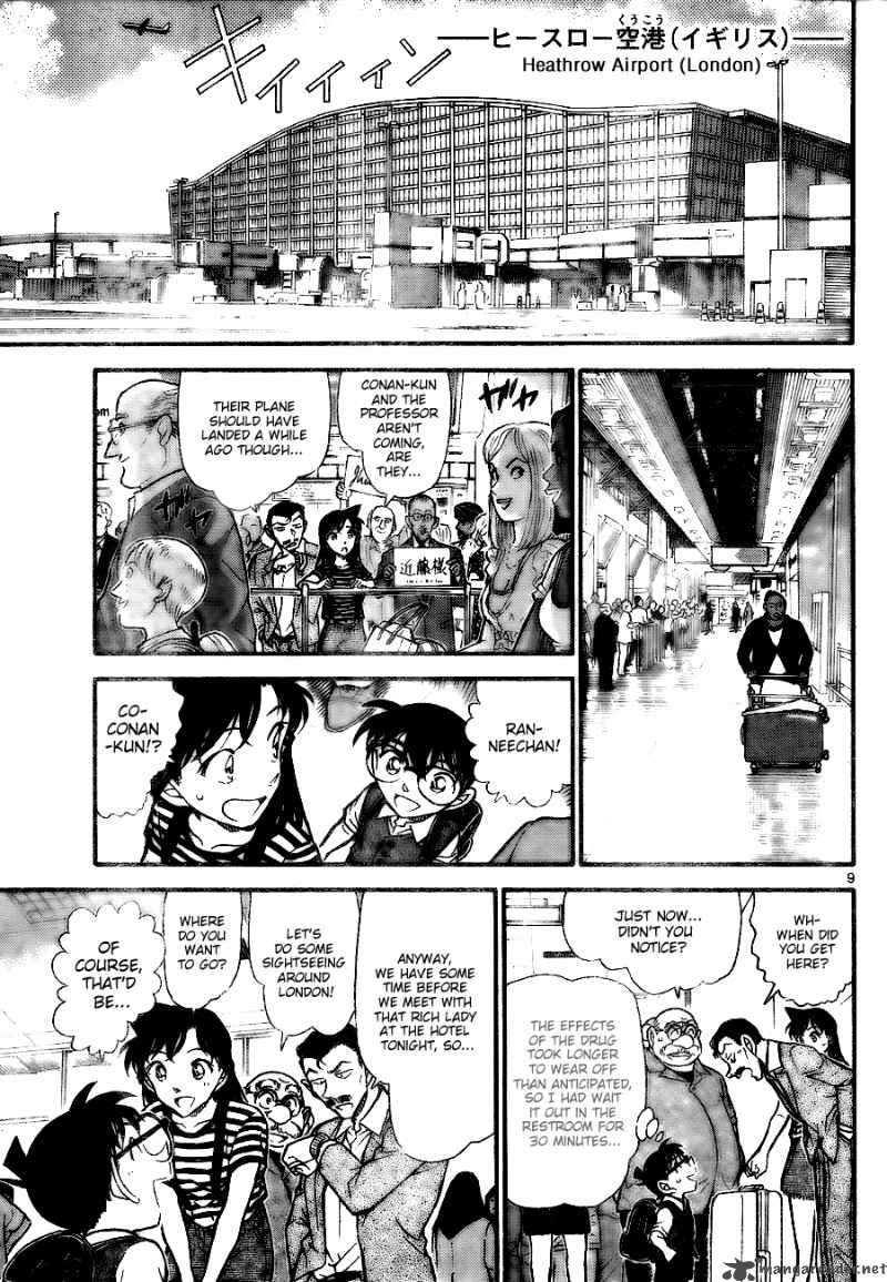Read Detective Conan Chapter 743 Great Detective Holmes Apprentice - Page 9 For Free In The Highest Quality