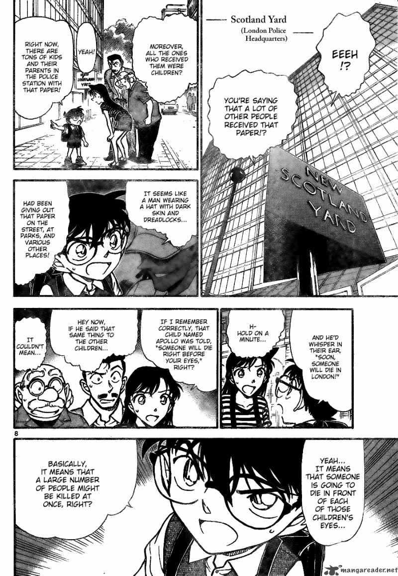 Read Detective Conan Chapter 744 Book of Revelation - Page 8 For Free In The Highest Quality