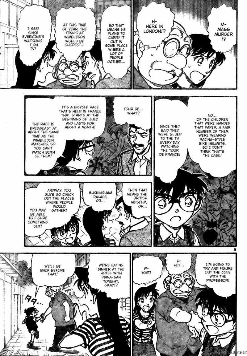 Read Detective Conan Chapter 744 Book of Revelation - Page 9 For Free In The Highest Quality