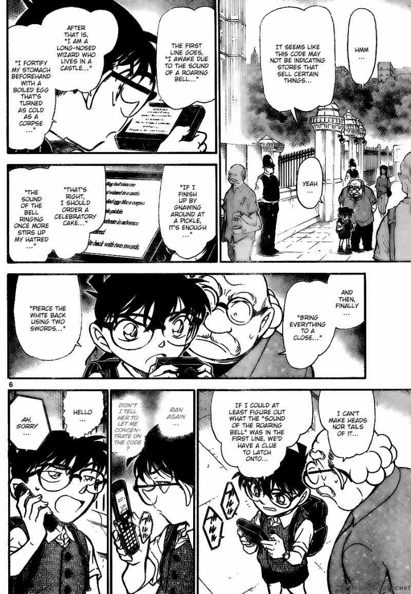 Read Detective Conan Chapter 745 Love is Zero - Page 6 For Free In The Highest Quality