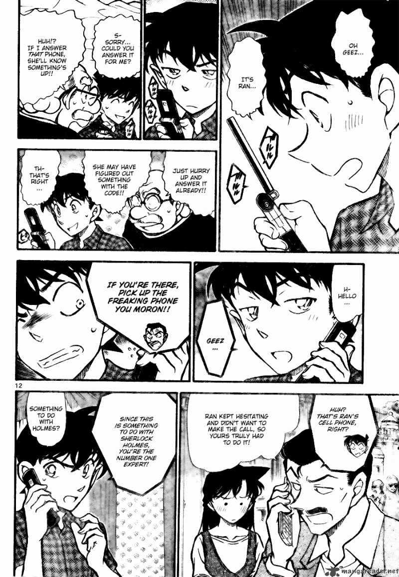 Read Detective Conan Chapter 746 Ask Holmes - Page 12 For Free In The Highest Quality