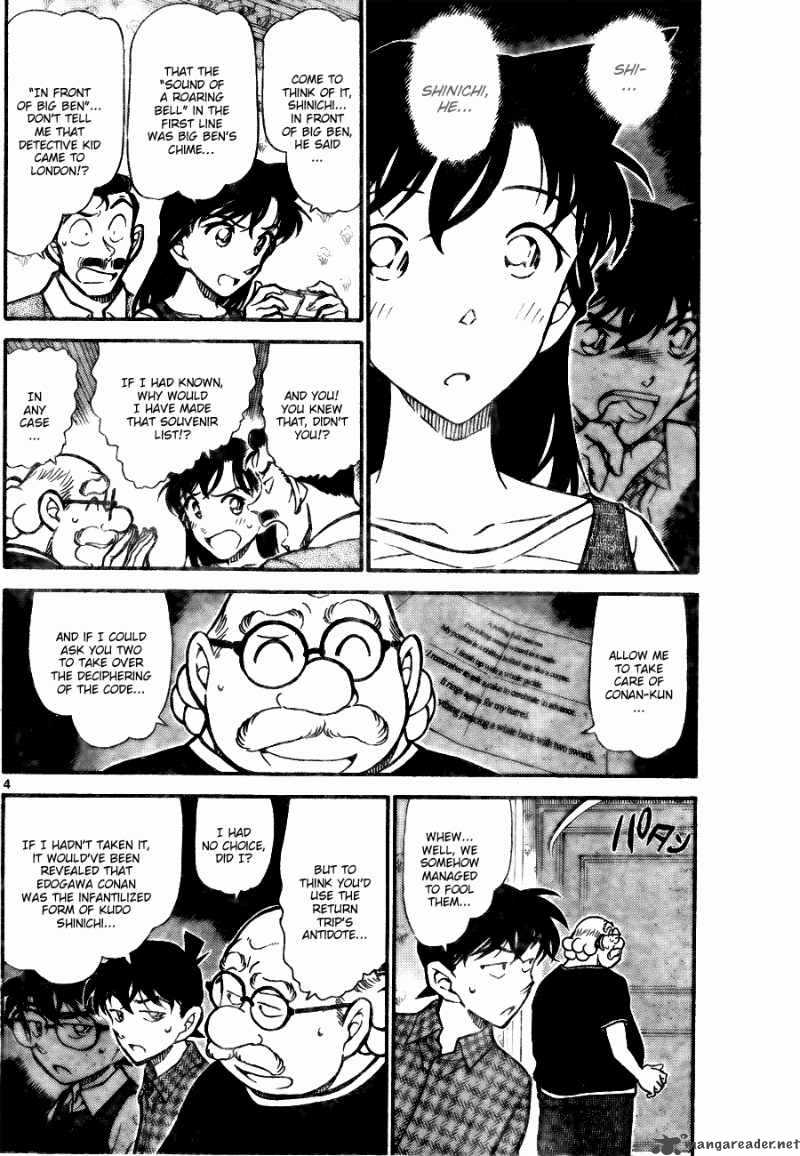Read Detective Conan Chapter 746 Ask Holmes - Page 4 For Free In The Highest Quality