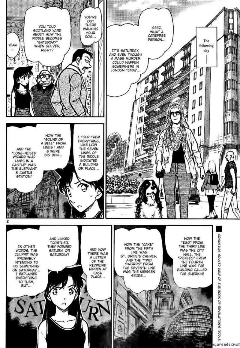 Read Detective Conan Chapter 748 The Other A - Page 2 For Free In The Highest Quality