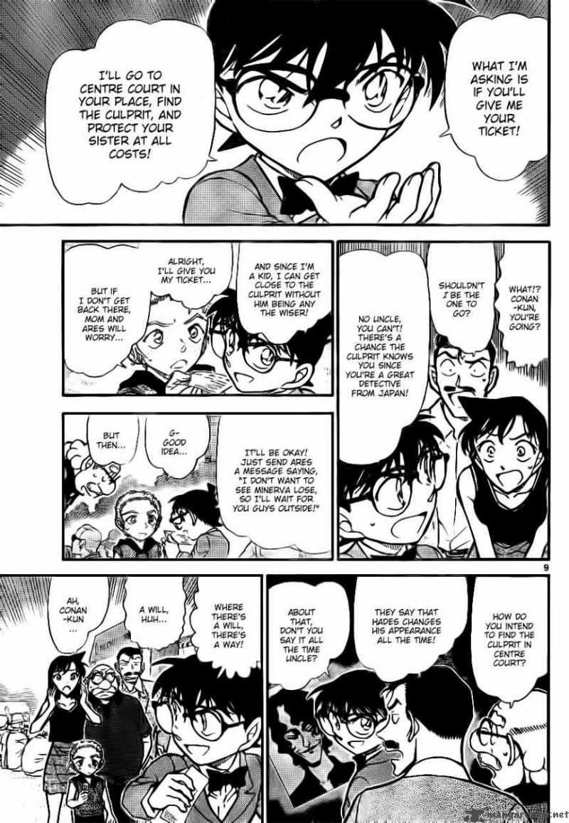 Read Detective Conan Chapter 749 A Message From The Queen - Page 9 For Free In The Highest Quality