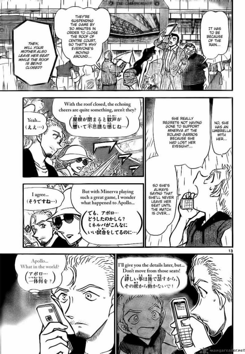 Read Detective Conan Chapter 750 The Real Target - Page 13 For Free In The Highest Quality