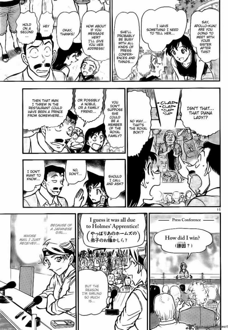 Read Detective Conan Chapter 752 A Troublesome, Tough Case - Page 11 For Free In The Highest Quality