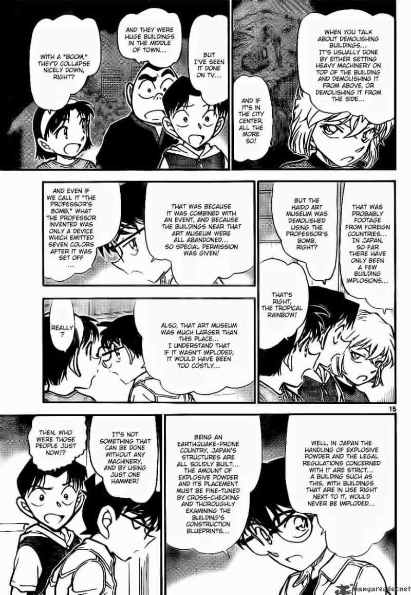 Read Detective Conan Chapter 753 A Person In Need of Rescue - Page 15 For Free In The Highest Quality