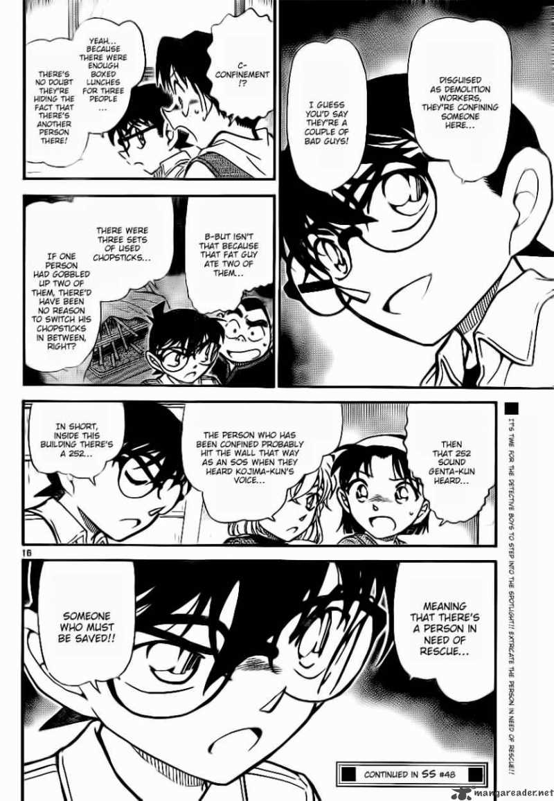 Read Detective Conan Chapter 753 A Person In Need of Rescue - Page 16 For Free In The Highest Quality