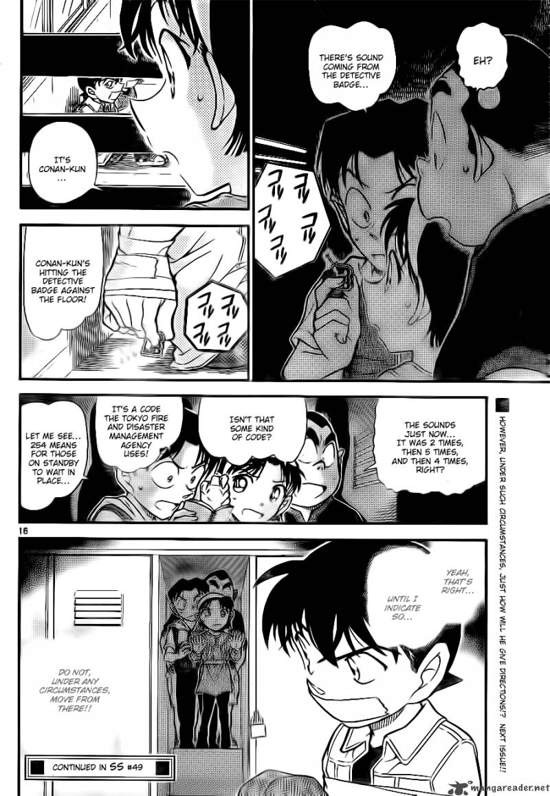 Read Detective Conan Chapter 754 A Dangerous Game of Hide And Seek - Page 16 For Free In The Highest Quality