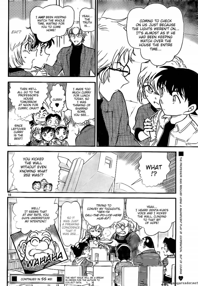 Read Detective Conan Chapter 755 Communications Code - Page 16 For Free In The Highest Quality