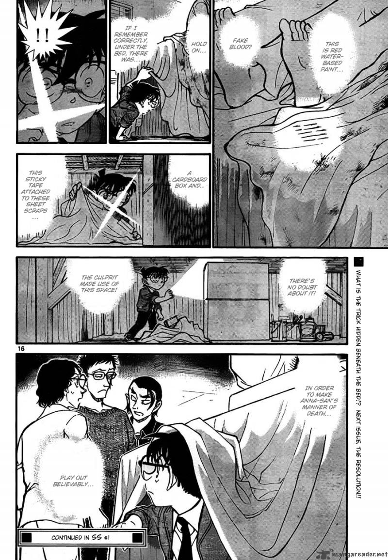 Read Detective Conan Chapter 757 The Moving Corpse - Page 16 For Free In The Highest Quality