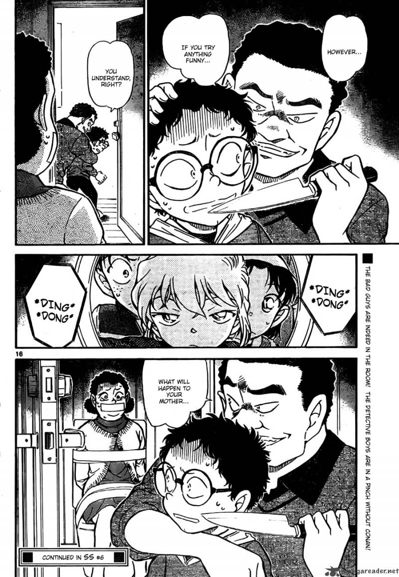 Read Detective Conan Chapter 759 The Boy Who Cries Wolf - Page 16 For Free In The Highest Quality