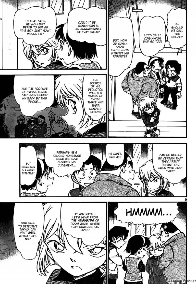 Read Detective Conan Chapter 759 The Boy Who Cries Wolf - Page 9 For Free In The Highest Quality