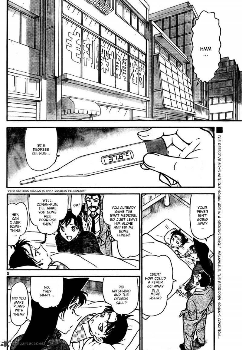 Read Detective Conan Chapter 760 Horsehair Crab From Lake Suwa - Page 2 For Free In The Highest Quality