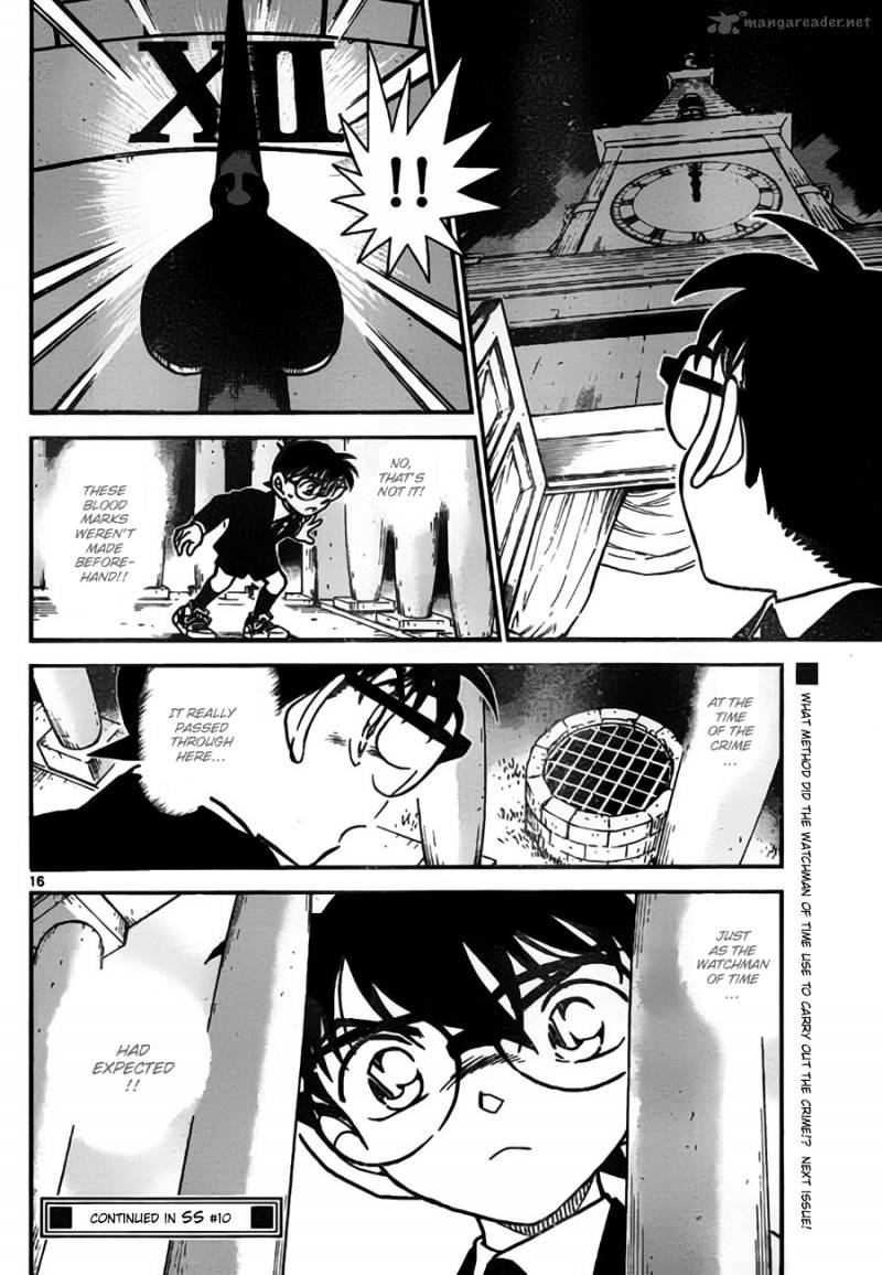 Read Detective Conan Chapter 763 The Ghost of Time - Page 16 For Free In The Highest Quality