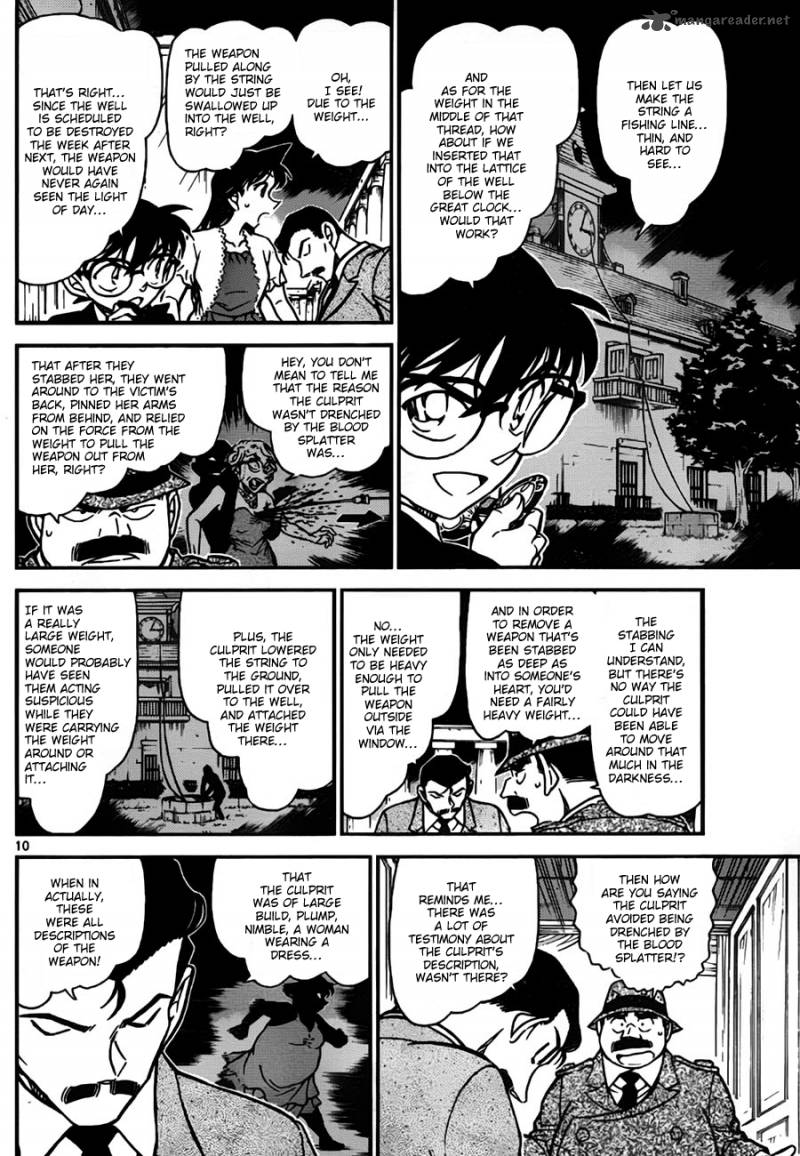 Read Detective Conan Chapter 764 The Ruler of Time - Page 10 For Free In The Highest Quality