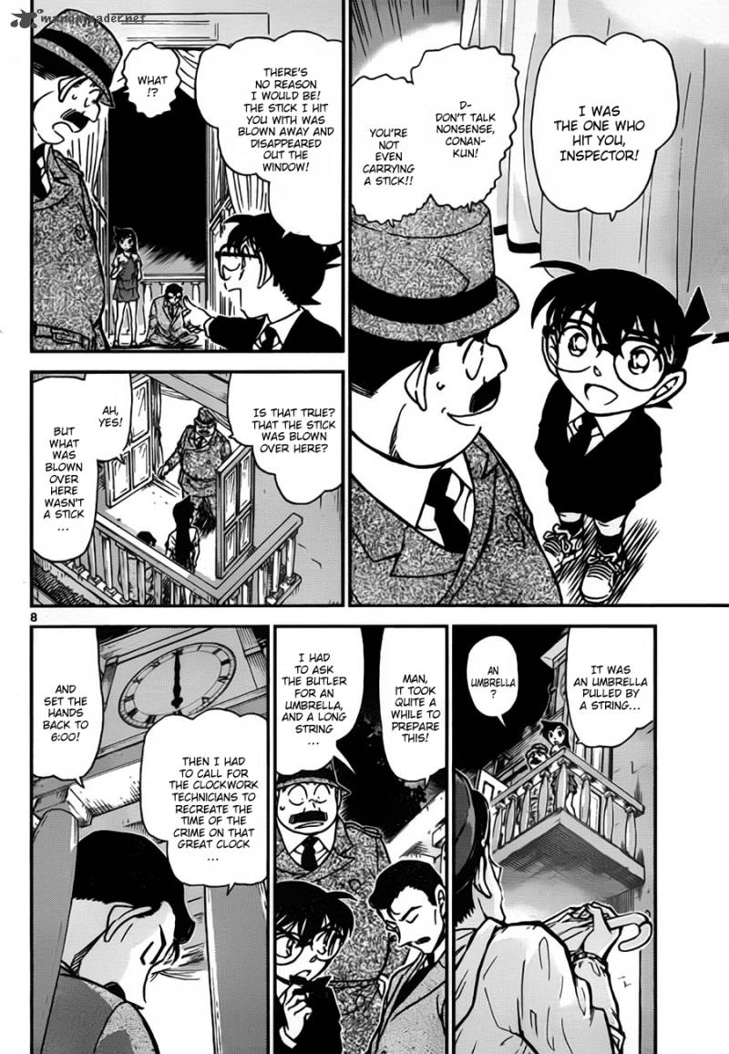 Read Detective Conan Chapter 764 The Ruler of Time - Page 8 For Free In The Highest Quality
