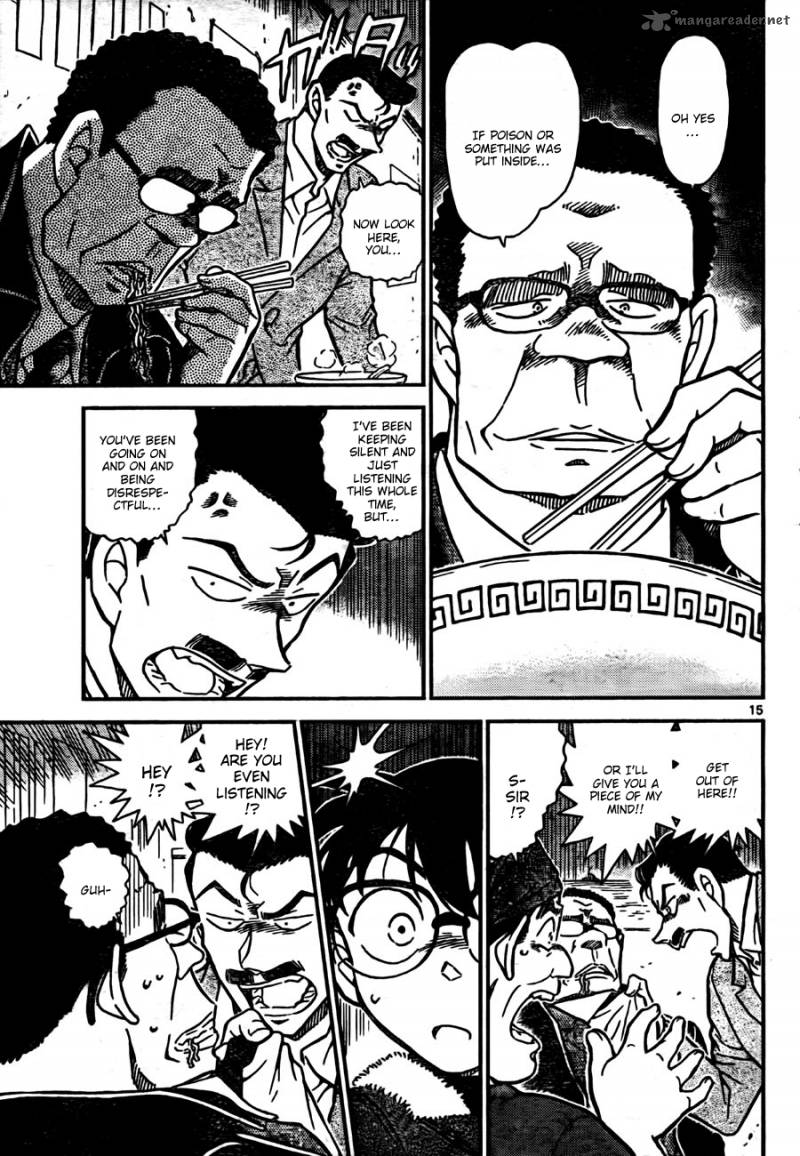 Read Detective Conan Chapter 765 Ramen is So Good. It's To Die For.. - Page 15 For Free In The Highest Quality
