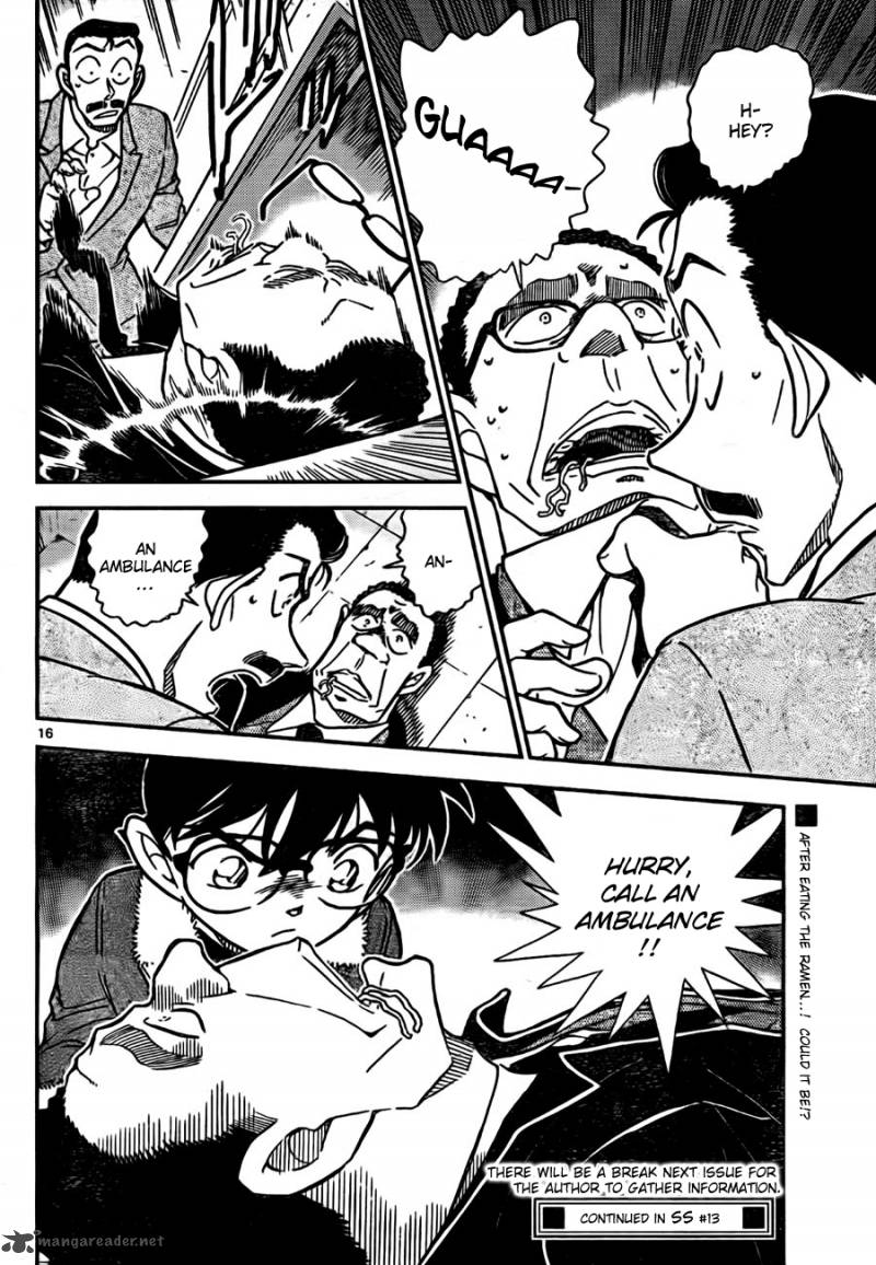 Read Detective Conan Chapter 765 Ramen is So Good. It's To Die For.. - Page 16 For Free In The Highest Quality