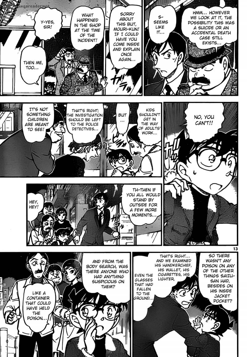 Read Detective Conan Chapter 766 Ramen And Poison - Page 13 For Free In The Highest Quality