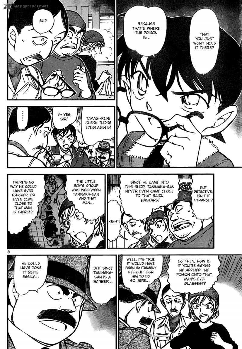 Read Detective Conan Chapter 767 Truth That Goes Beyond The Eyeglasses - Page 8 For Free In The Highest Quality