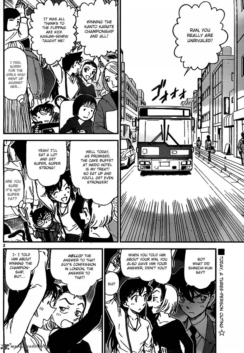 Read Detective Conan Chapter 768 Jeet Kune Do - Page 2 For Free In The Highest Quality