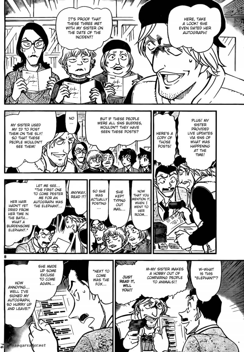 Read Detective Conan Chapter 772 Nickname Rules - Page 8 For Free In The Highest Quality