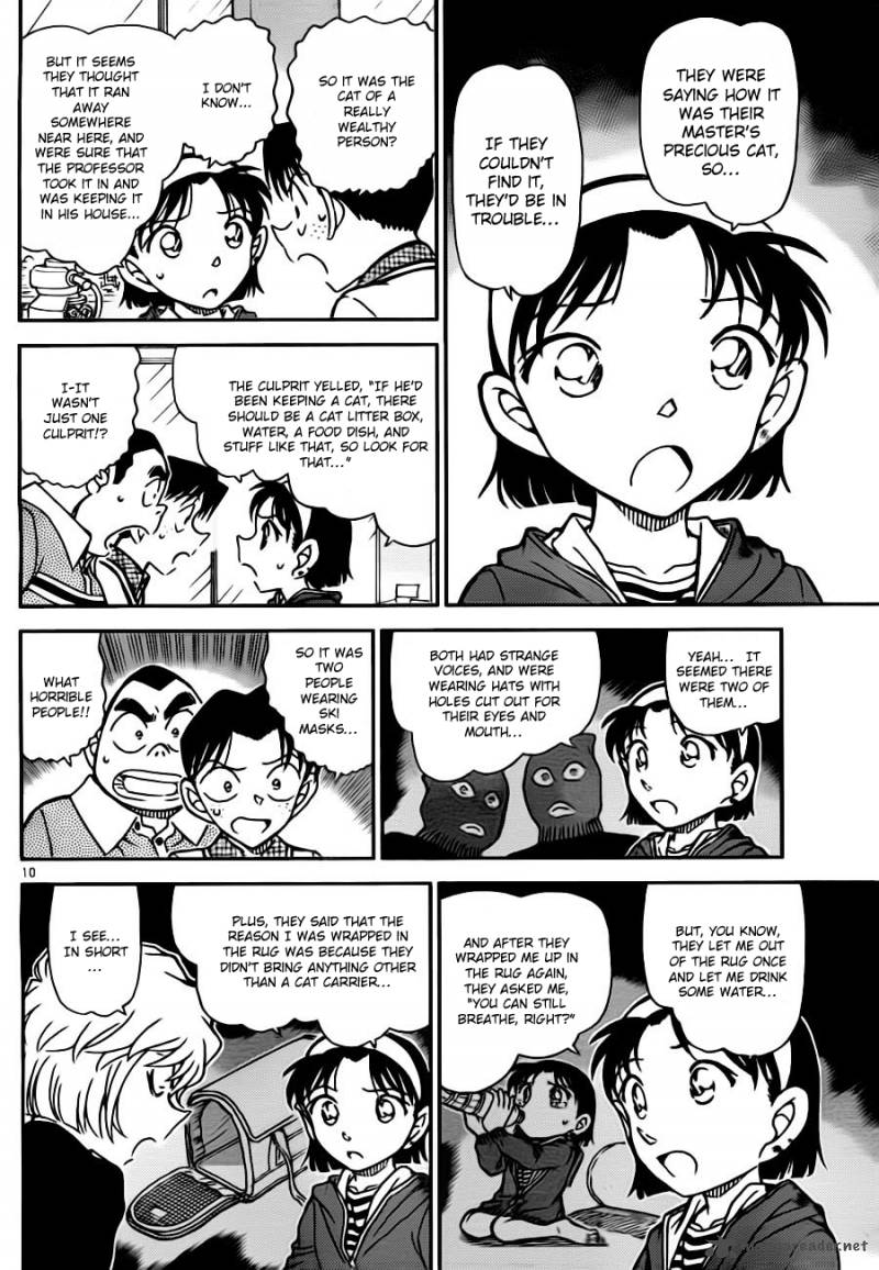 Read Detective Conan Chapter 776 A Vase And a Cat - Page 10 For Free In The Highest Quality