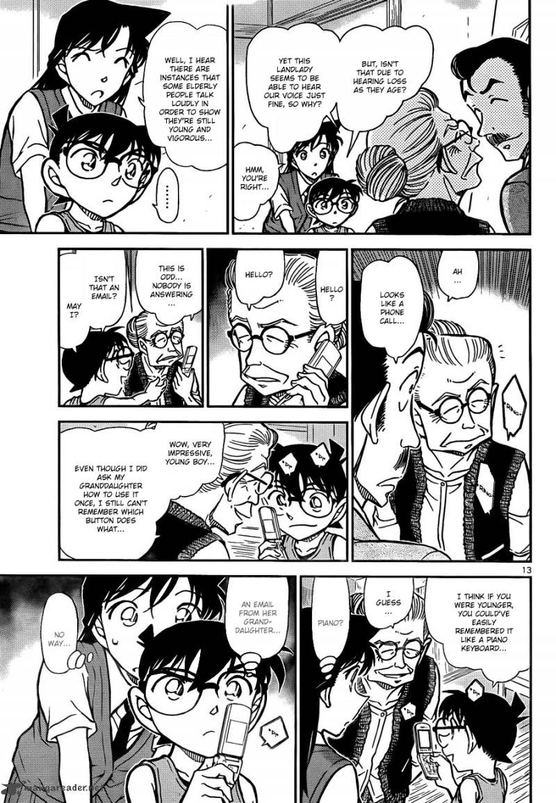 Read Detective Conan Chapter 788 The Real Sleeping Kogorou - Page 13 For Free In The Highest Quality